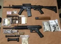 apreensão de armas e drogas