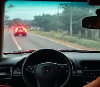 motorista atira em homem e foge em veículo vermelho