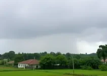 pancadas fortes de chuva