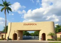 a entrada de Itapipoca