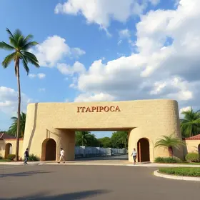 a entrada de Itapipoca