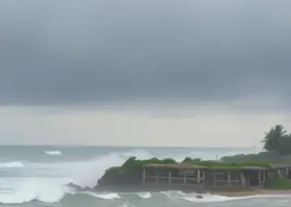 alerta de vendaval no Ceará