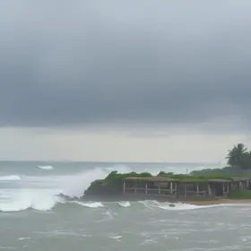 alerta de vendaval no Ceará