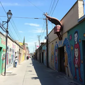 Beco Cultural Itapipoca arte urbana