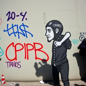 Pichação de facção criminosa contra Ciro Gomes