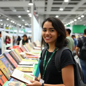 Estudante de Itapipoca representa o Ceará na Bienal do Livro de São Paulo